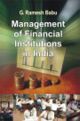Managemen of Financial Institutions in India