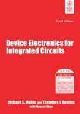 Device Electronics for Integrated Circuits, 3ed