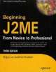 Beginning  J2ME Platform: From Noce to professional,3ed