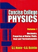 Concise College Physics, Vol.1-Mechanics, Properties of Matter, Fluids, Heat and Thermodynamics