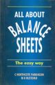 All About Balance Sheets