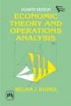 Economic Theory And Operations Analysis, 4th Ed.