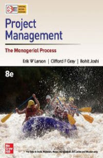 Project Management: The Managerial Process 8th Edition