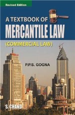 A Textbook of Mercentile Law (Commercial Law) 