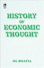 HISTORY OF ECONOMIC THOUGHT