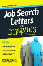 Job Search Letters for Dummies