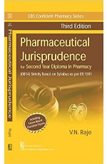 PHARMACEUTICAL JURISPRUDENCE FOR SECOND YEAR DIPLOMA IN PHARMACY 3ED (PB 2021)