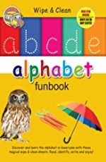 Wipe &amp; Clean Alphabets a b c d e Funbook