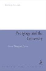 Pedagogy and the University: Critical Theory and Practice