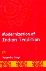 MODERNIZATION OF INDIAN TRADITION &#160;- Paperback