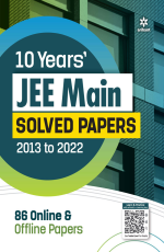 10 Years` JEE MAIN Solved Paper 2013-2022 86 Online &amp; Offline Papers