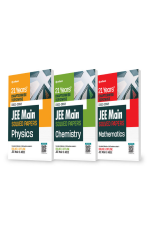 21 Years Chapterwise Topicwise (2023-2002) JEE Main Solved Papers Physics, Chemistry, Mathematics (Set of 3 Books)