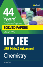 44 Years` Chapterwise Topicwise SOLVED PAPERS 2022-1979 IIT JEE (Jee Main &amp; Advanced) Chemistry