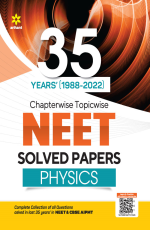 35 Years` (1988-2022) Chapterwise Topicwise NEET Solved Paper Physics