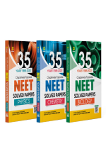 35 Years Chapterwise Solutions NEET Physics, Chemistry, Biology 2023 ( set of 3 book )