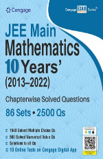 JEE Main Mathematics 10 Years’ (2013-2022) Chapterwise Solved Questions