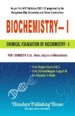 Biochemistry I (Sem 1, BSc, Bengaluru City Univ)
