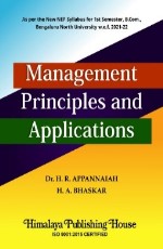 Management Principles and Applications (Sem 1, Bengaluru North Univ)
