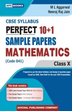 Perfect 10+1 Sample Papers Mathematics, Code-041, Class-X