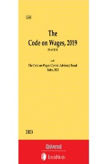 Code on Wages Act, 2019 (Bare Act)