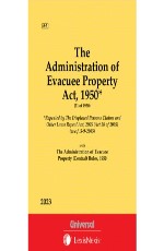 Administration of Evacuee Property Act, 1950 with Rules, 1950 (Bare Act)