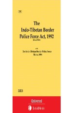Indo-Tibetan Border Police Force Act, 1992 along with Rules, 1994 (Bare Act)