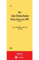 Indo-Tibetan Border Police Force Act, 1992 along with Rules, 1994 (Bare Act)