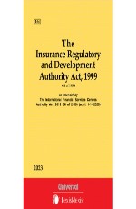 Insurance Regulatory and Development Authority Act, 1999 (Bare Act)