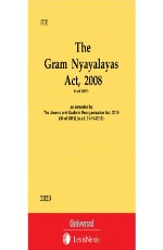Gram Nyayalayas Act, 2008 (Bare Act)