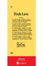 Hindu Laws (Containing 5 Acts) (Bare Act)