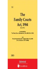 Family Courts Act, 1984 (Bare Act)