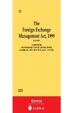 Foreign Exchange Management Act, 1999 (Bare Act)