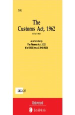 Customs Act, 1962 (Bare Act)