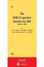 Delhi Co-operative Societies Act, 2003 (Bare Act)