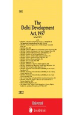 Delhi Development Act, 1957 along with allied Act, Rules &amp; Regulations (Bare Act)