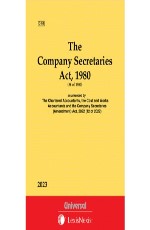 Company Secretaries Act, 1980 (Bare Act)