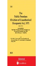 The Public Premises (Eviction of Unauthorised Occupants) Act, 1971 (Bare Act)