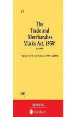 Trade and Merchandise Marks Act, 1958 (Bare Act)