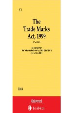 Trade Marks Act, 1999 (Bare Act)