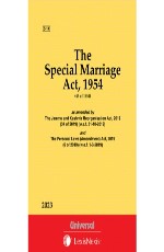 Special Marriage Act, 1954 (Bare Act)