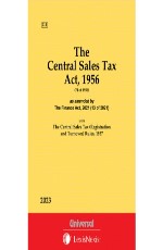 The Central Sales Tax Act, 1956 (74 of 1956) as amended by The Taxation Laws (Amendment) Act, 2017 (Bare Act)