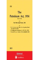 Petroleum Act, 1934 along with Rules, 2002 (Bare Act)
