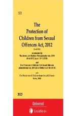 Protection of Children from Sexual Offences Act, 2012 (Bare Act)