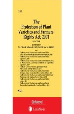 Protection of Plant Varieties and Farmers` Rights Act, 2001 along with Rules &amp; Regulations (Bare Act)
