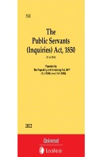 Public Servants (Inquiries) Act, 1850 (Bare Act)