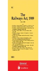 Railways Act, 1989 along with allied Acts and Rules (Bare Act)