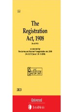 Registration Act, 1908 (Bare Act)