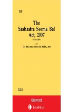 Sashastra Seema Bal Act, 2007 along with Rules, 2009 (Bare Act)