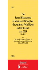 Sexual Harassment of Women at Workplace (Prevention, Prohibition and Redressal) Act, 2013 (Bare Act)