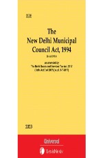 New Delhi Municipal Council Act, 1994 (Bare Act)